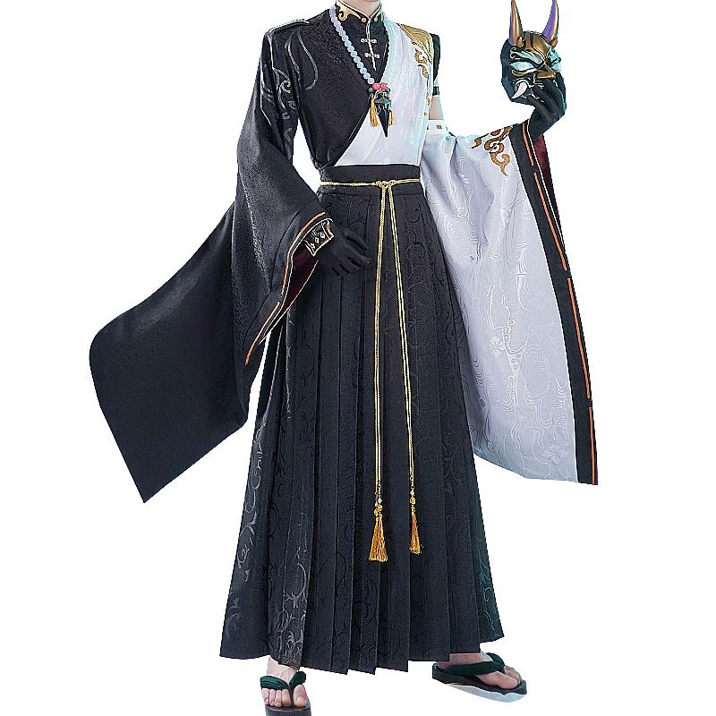 Anime Cosplay Clothes - Cadılar bayramı XIAO Kostümleri Oyunu Genshin