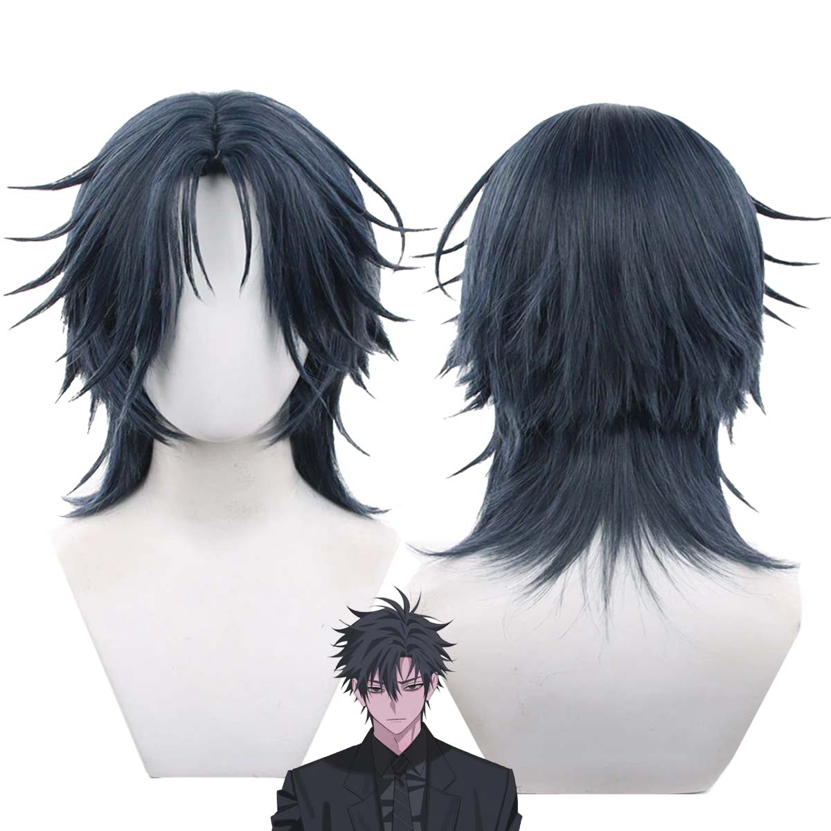 Anime Cosplay Link - Cadılar bayramı Partisi Erkekler Anime Bağlantı
