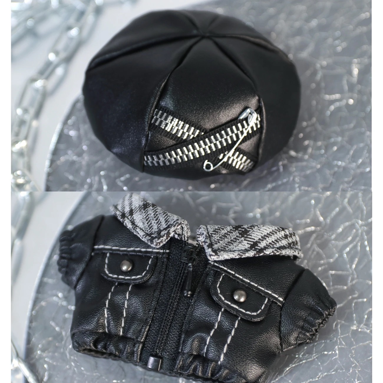 Anime Cosplay Clothes - 2026 yeni 10cm cosplay deri ceket,