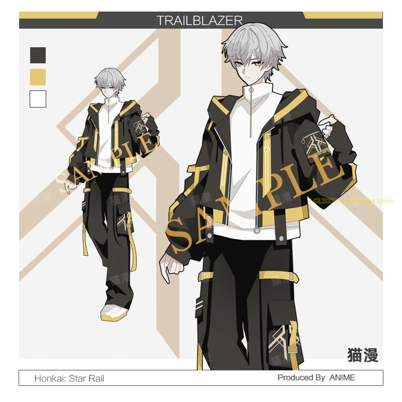 Anime Cosplay Series - Oyun Honkai: Star Rail Trailblazer Serisi