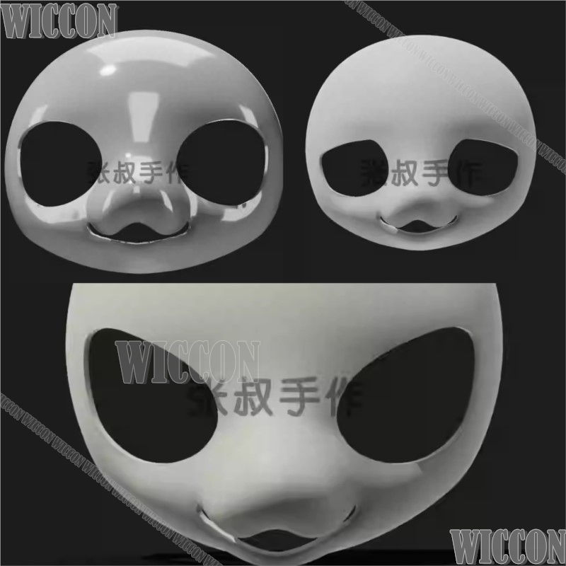 Anime Cosplay With Mask - Kig Kürklü Hayvan Kafatası Cosplay Fursuit