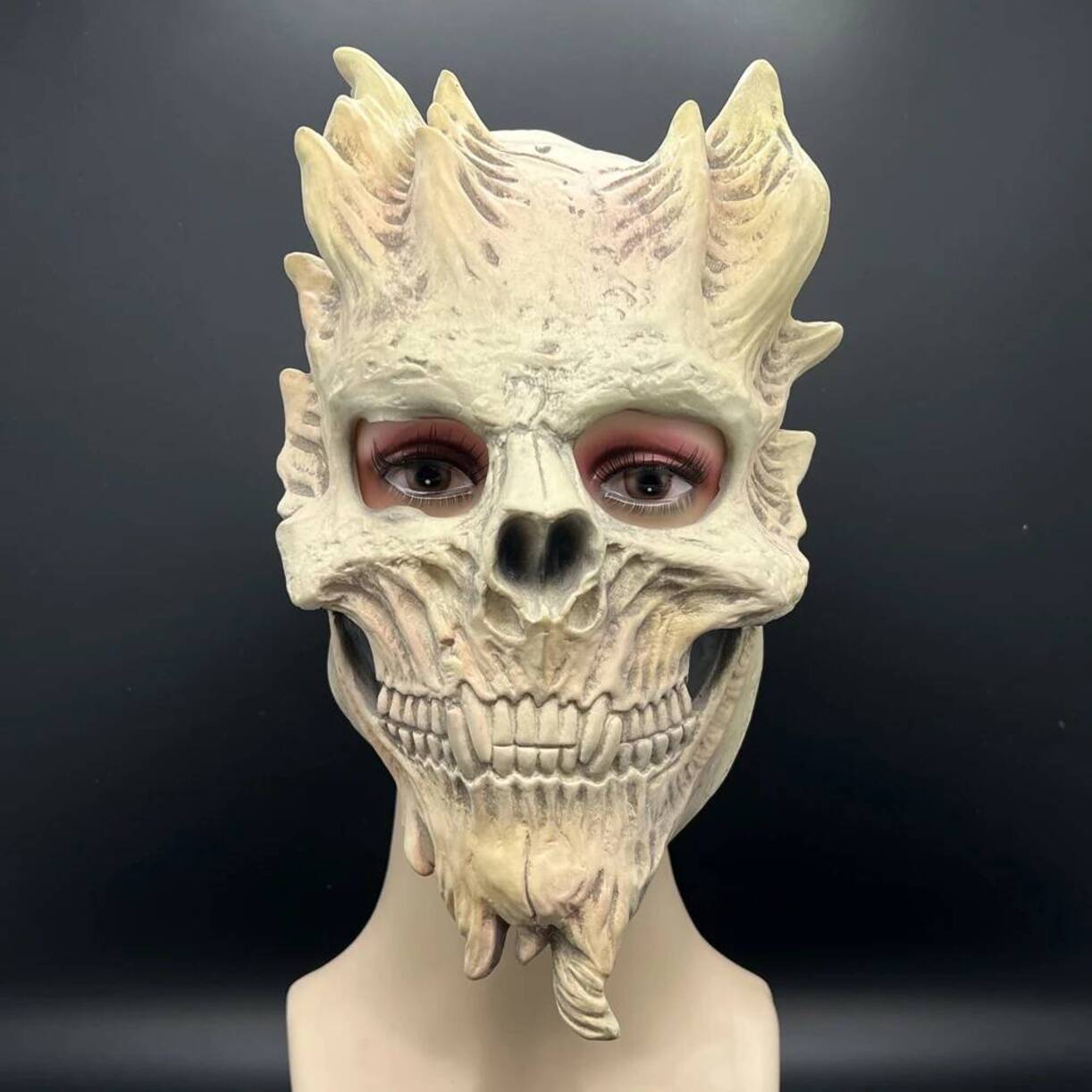Anime Cosplay With Mask - Yaratıcı Ölüm Şeytanı Kafatası Korku Cadılar