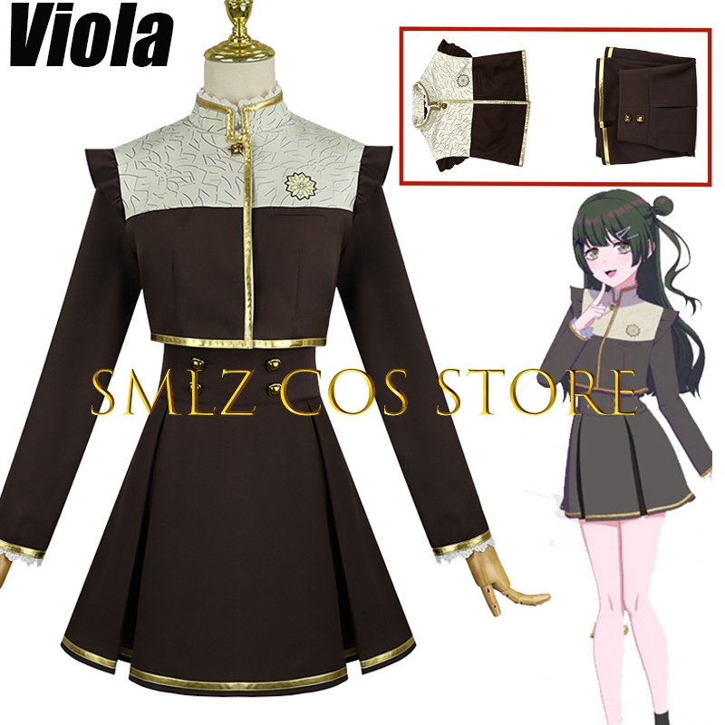 Women Anime Cosplay - MewType Fujiko Viola Cosplay BanG Dream!