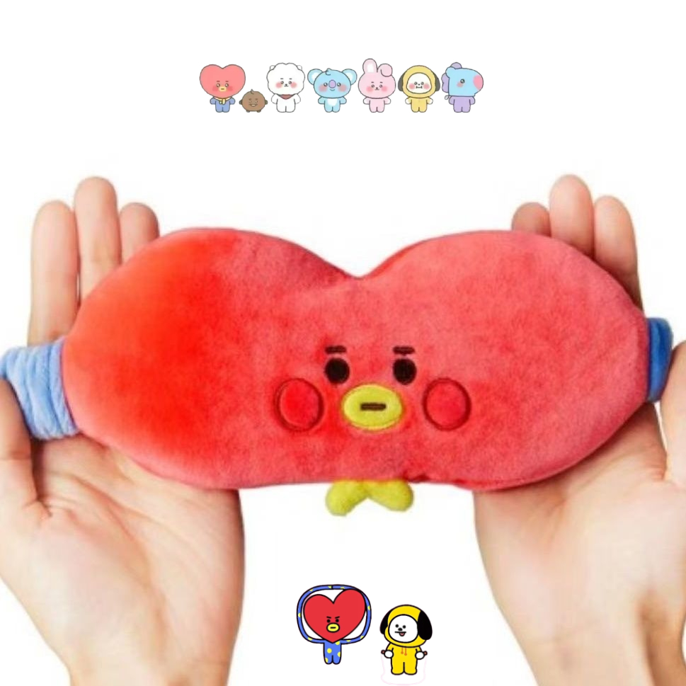 Anime Cosplay With Mask - BT21 çizgi film sevimli peluş oyuncak