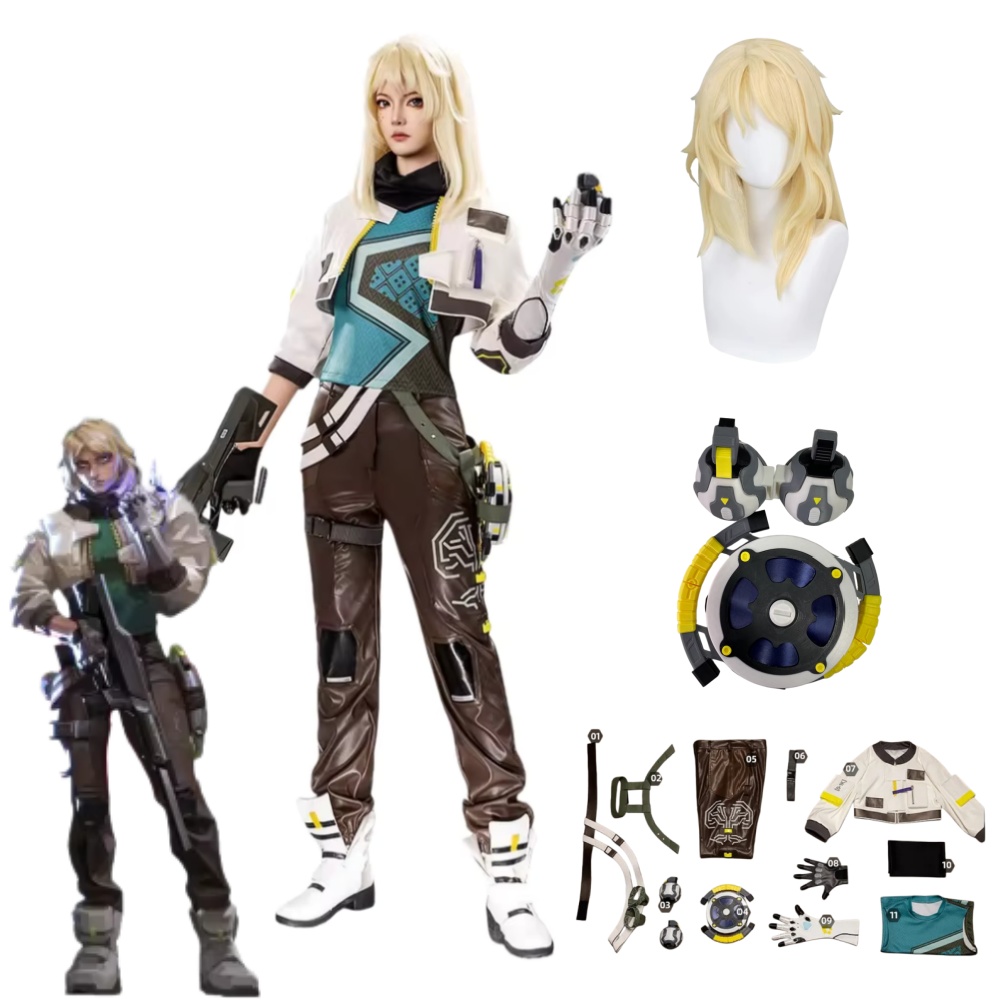 Women Anime Cosplay - Deadlock Cosplay Kostüm Aksesuarları VALORANT Deadlock