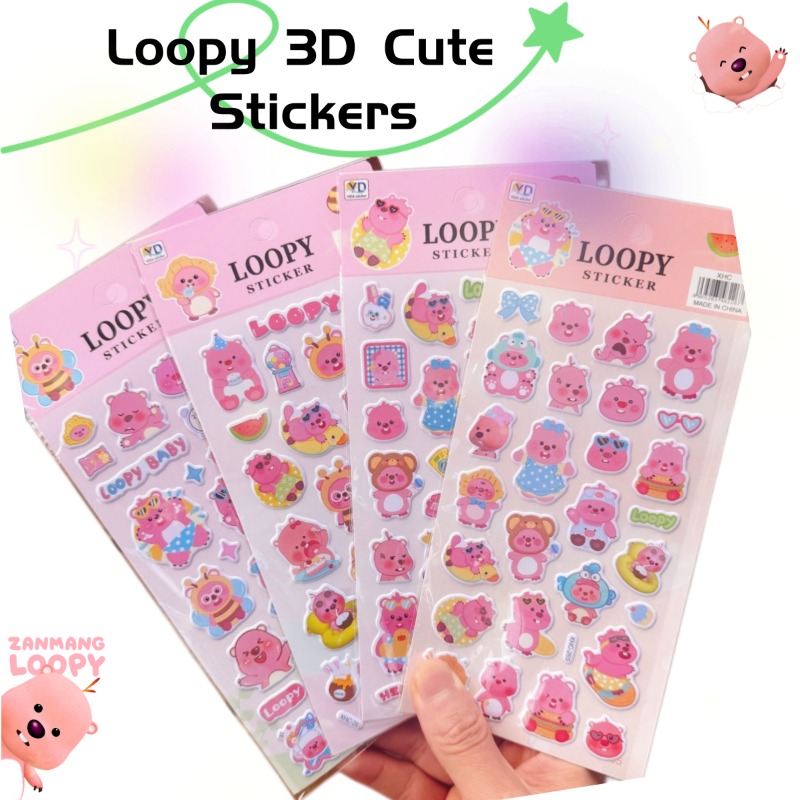 Anime Cosplay Roleplay - Yeni Pororo Anime Sevimli Loopy 3D