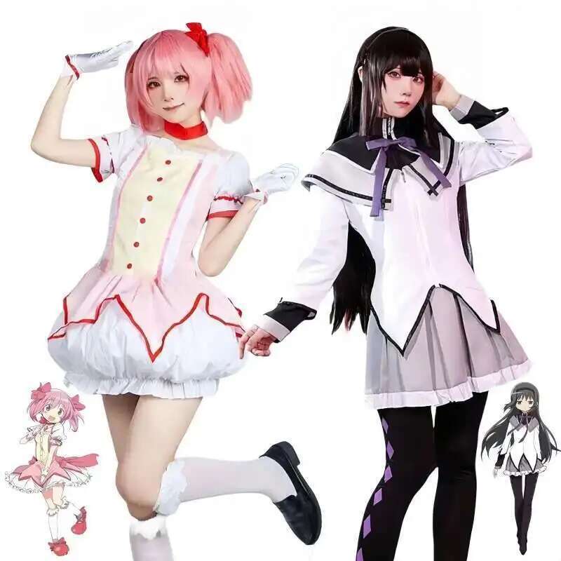 Anime Cosplay Ninja - Büyülü Kız Puella Magi Madoka Magica