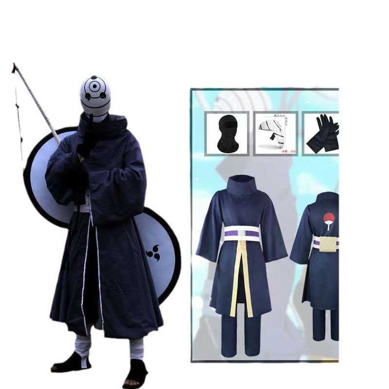 Anime Uchiha Obito Cosplay Kos - Anime Cosplay Ninja incelemesi ve fiyatı