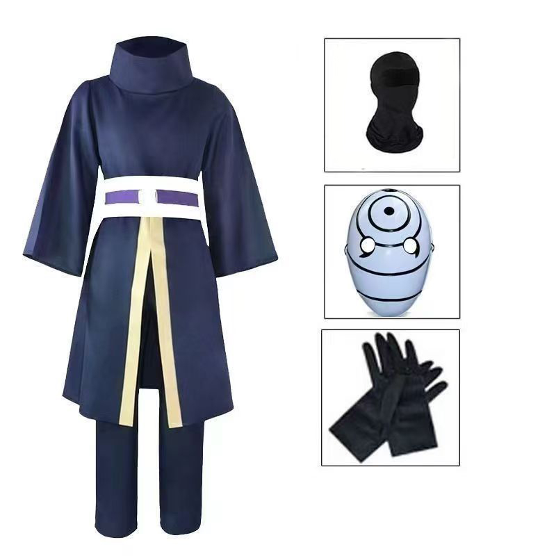 Anime Uchiha Obito Cosplay Kos - Anime Cosplay Ninja incelemesi ve fiyatı