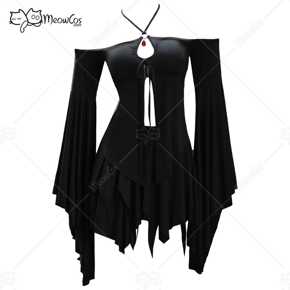 MEOWCOS kadın Gotik Siyah Üst  - Anime Cosplay Com incelemesi ve fiyatı