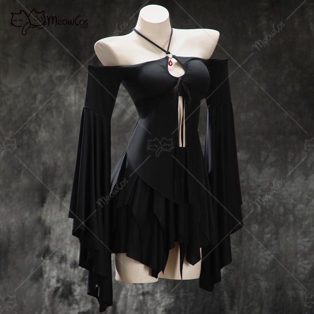 MEOWCOS kadın Gotik Siyah Üst  - Anime Cosplay Com incelemesi ve fiyatı