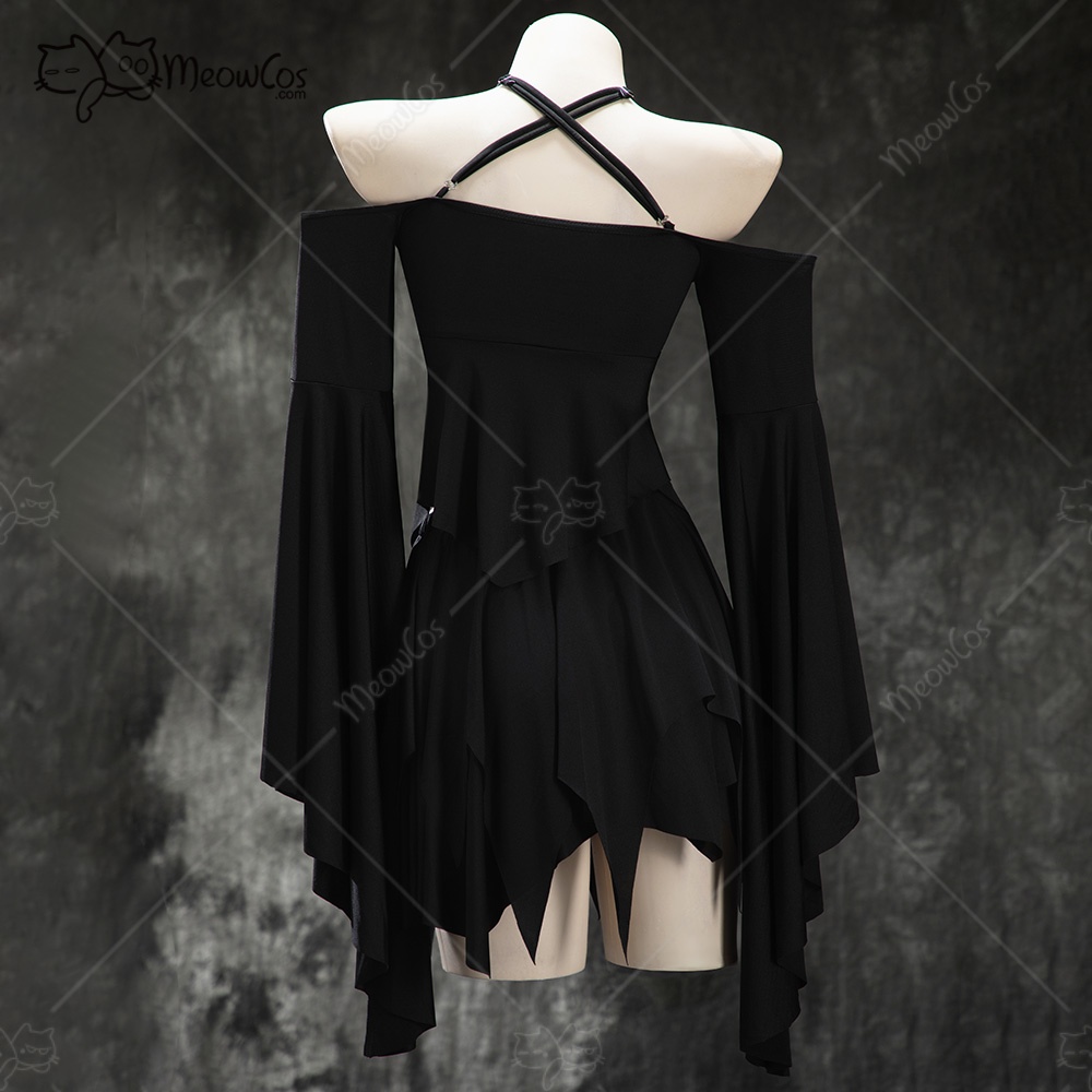 MEOWCOS kadın Gotik Siyah Üst  - Anime Cosplay Com incelemesi ve fiyatı