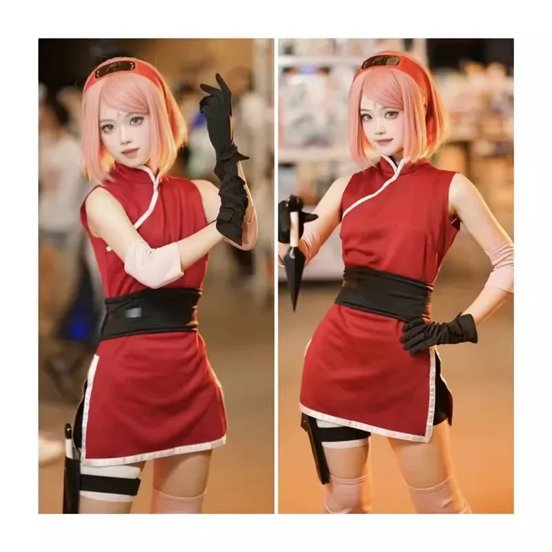 Sakura Haruno Cosplay Tam Ninj - Anime Cosplay Ninja incelemesi ve fiyatı