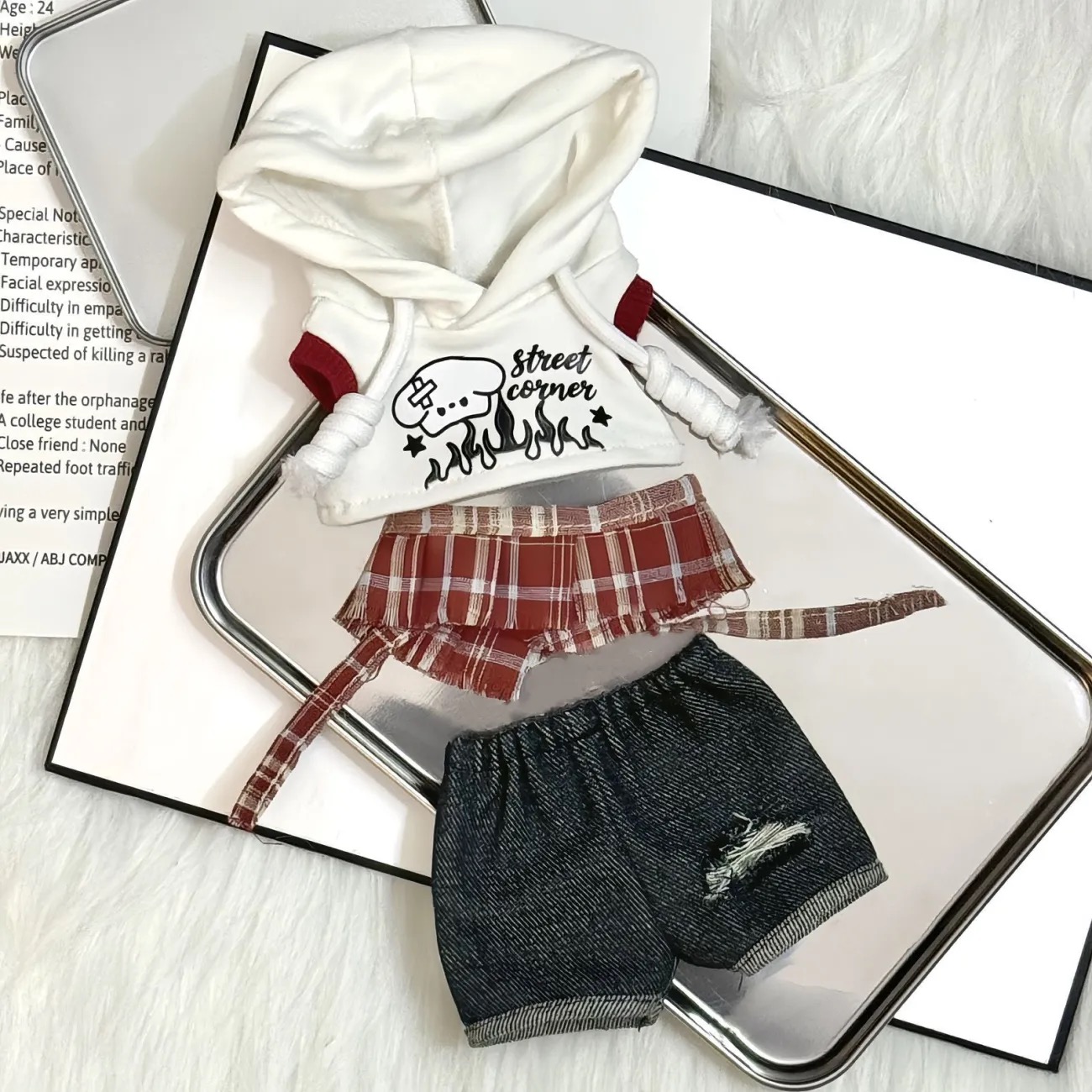 20 cm Cosplay Pamuk Bebek Seti - Anime Cosplay Clothes incelemesi ve fiyatı