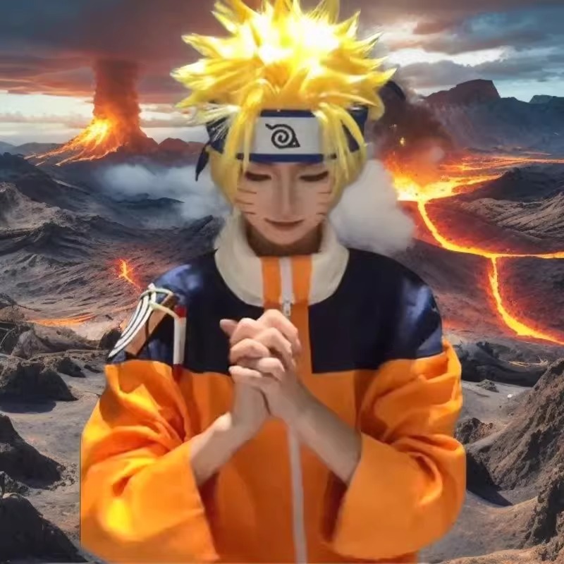 Uzumaki Cosplay Kostüm Turuncu - Anime Cosplay Ninja incelemesi ve fiyatı