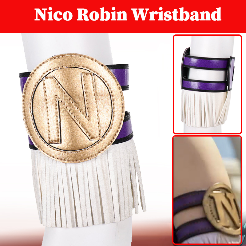 Nico Robin Bileklik Kol Bandı  - Anime Cosplay Live incelemesi ve fiyatı