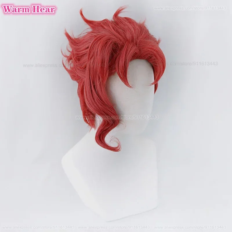 Noriaki Kakyoin Sentetik Unise - Anime Cosplay Red Hair incelemesi ve fiyatı