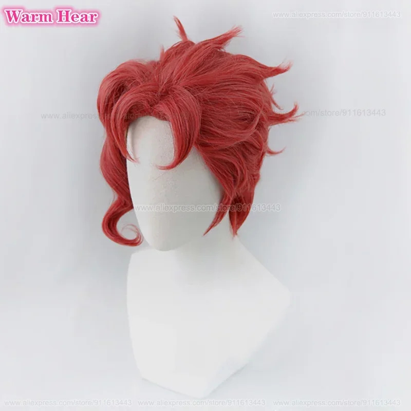 Noriaki Kakyoin Sentetik Unise - Anime Cosplay Red Hair incelemesi ve fiyatı