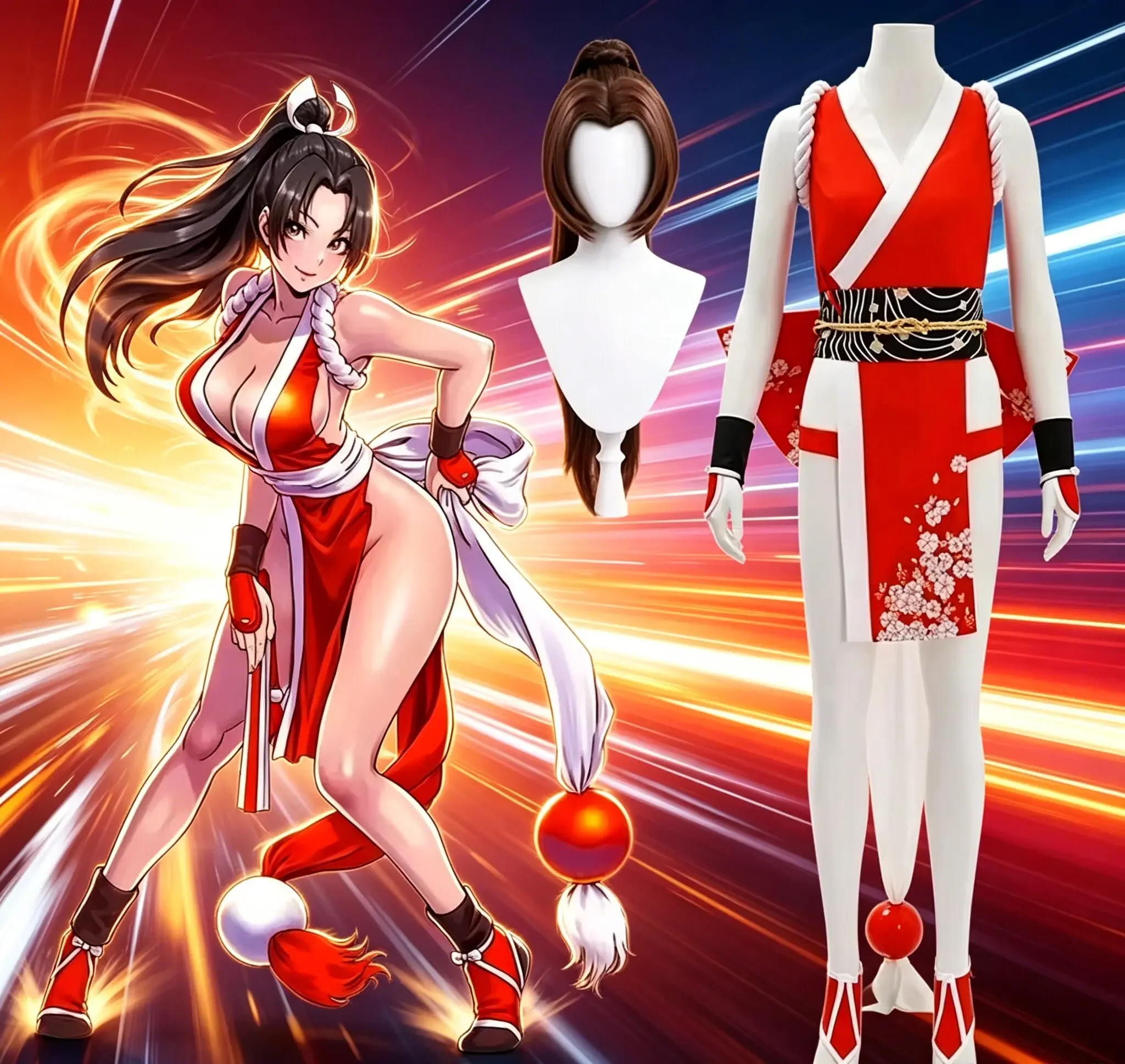 2026 Yeni Kadın Ninja Temalı C - Anime Cosplay Ninja incelemesi ve fiyatı