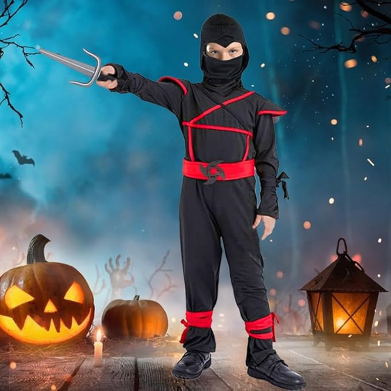 Kırmızı Ninja Samuray Cosplay  - Anime Cosplay Ninja incelemesi ve fiyatı
