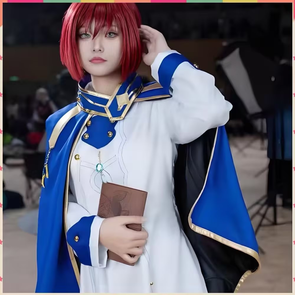 Shirayuki Cosplay Kostümleri A - Anime Cosplay Red Hair incelemesi ve fiyatı