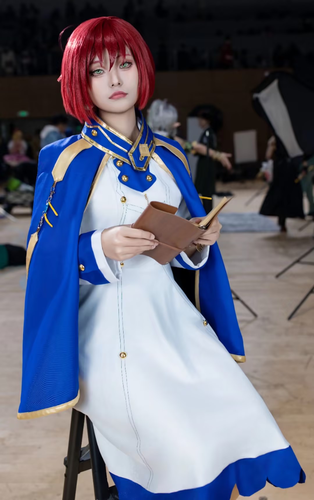 Shirayuki Cosplay Kostümleri A - Anime Cosplay Red Hair incelemesi ve fiyatı