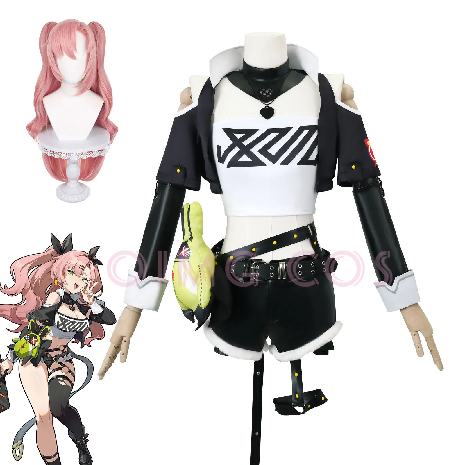 Nicole Demara Zenless Zone Zer - Women Anime Cosplay incelemesi ve fiyatı