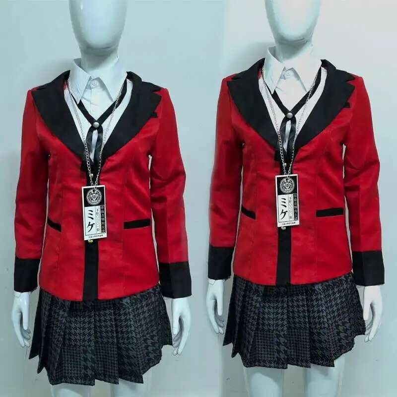 Anime Kakegurui Jabami Yumeko  - Anime Cosplay Ninja incelemesi ve fiyatı