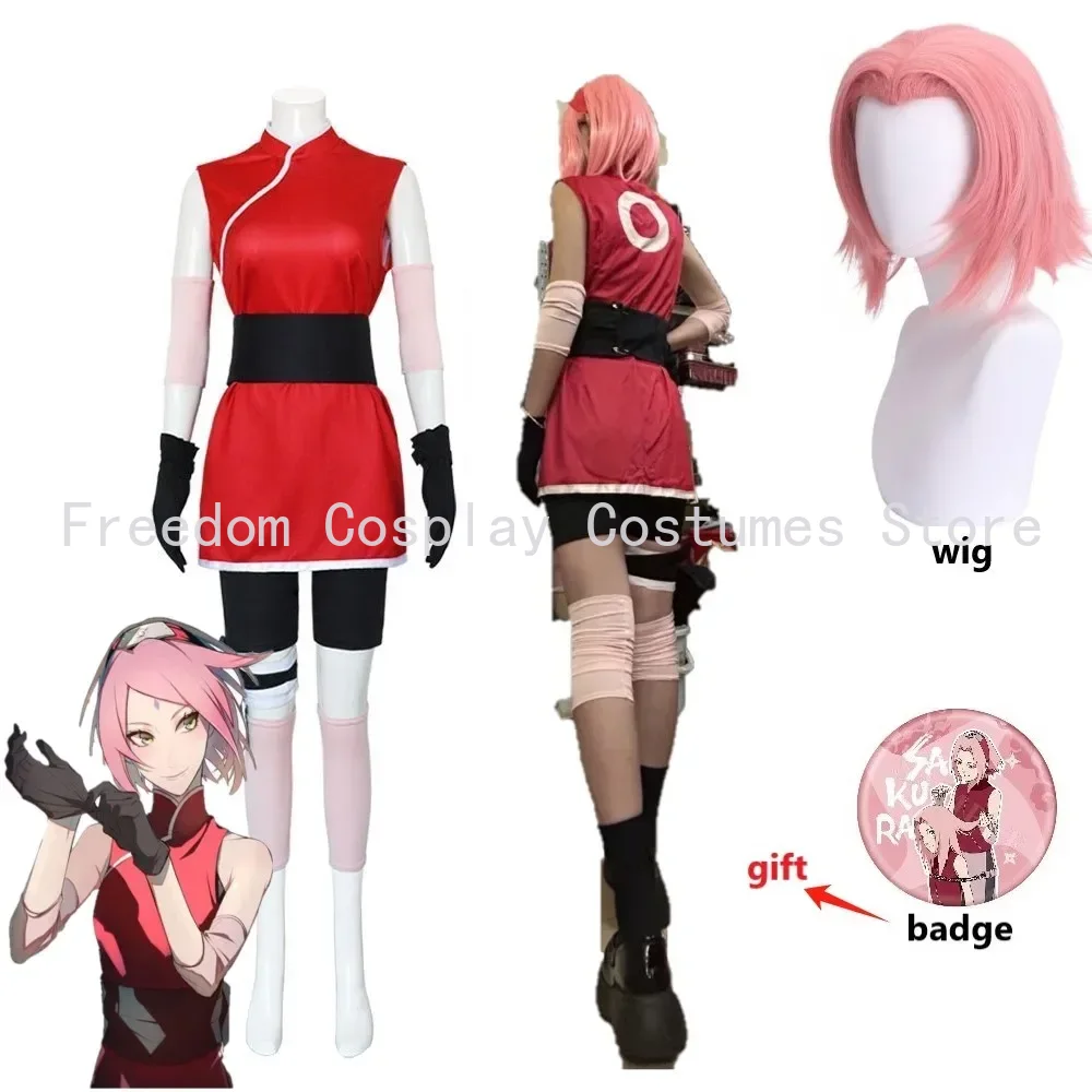 Anime Haruno Sakura Cosplay Sh - Anime Cosplay Ninja incelemesi ve fiyatı