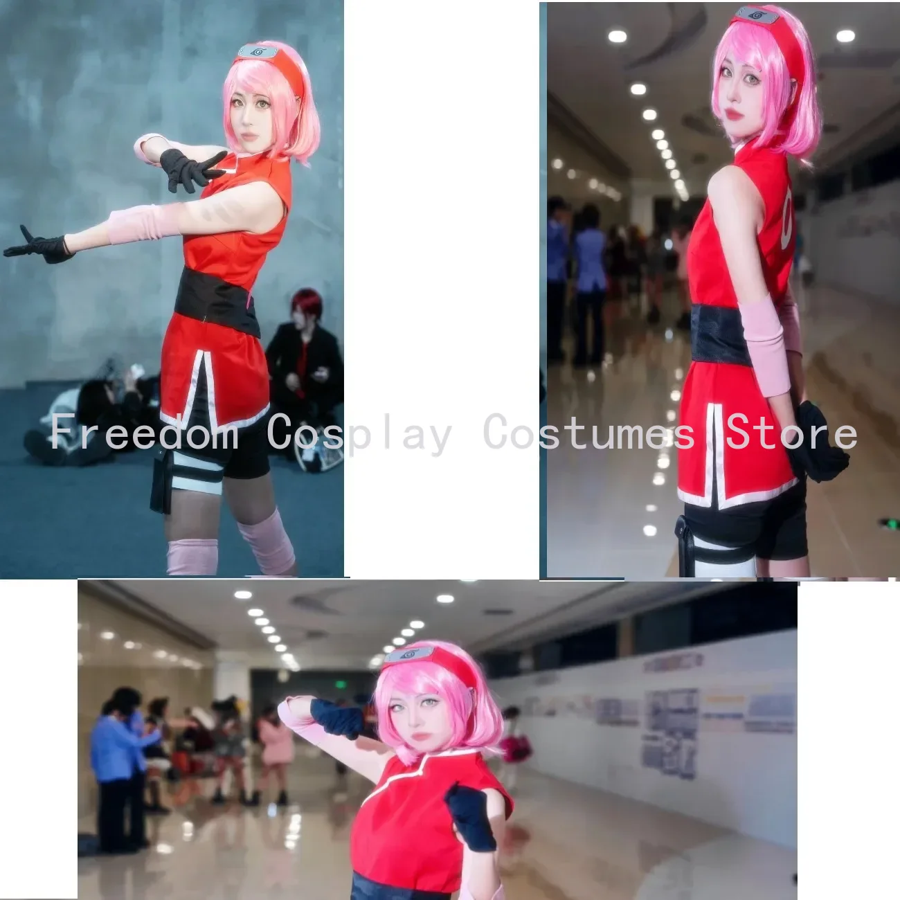 Anime Haruno Sakura Cosplay Sh - Anime Cosplay Ninja incelemesi ve fiyatı