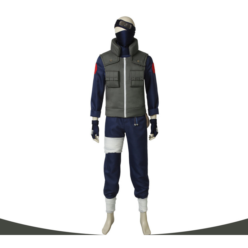 Kakashi Cosplay Kostüm Tam Set - Anime Cosplay Ninja incelemesi ve fiyatı