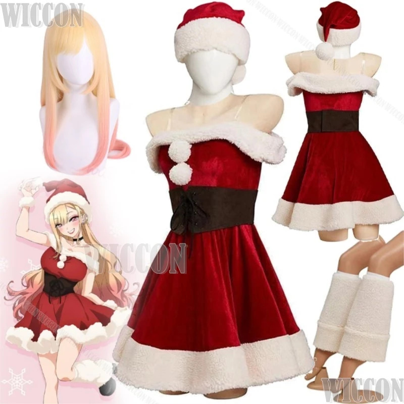 Noel Kırmızı Kitagawa Marin Co - Anime Cosplay Girl Name incelemesi ve fiyatı