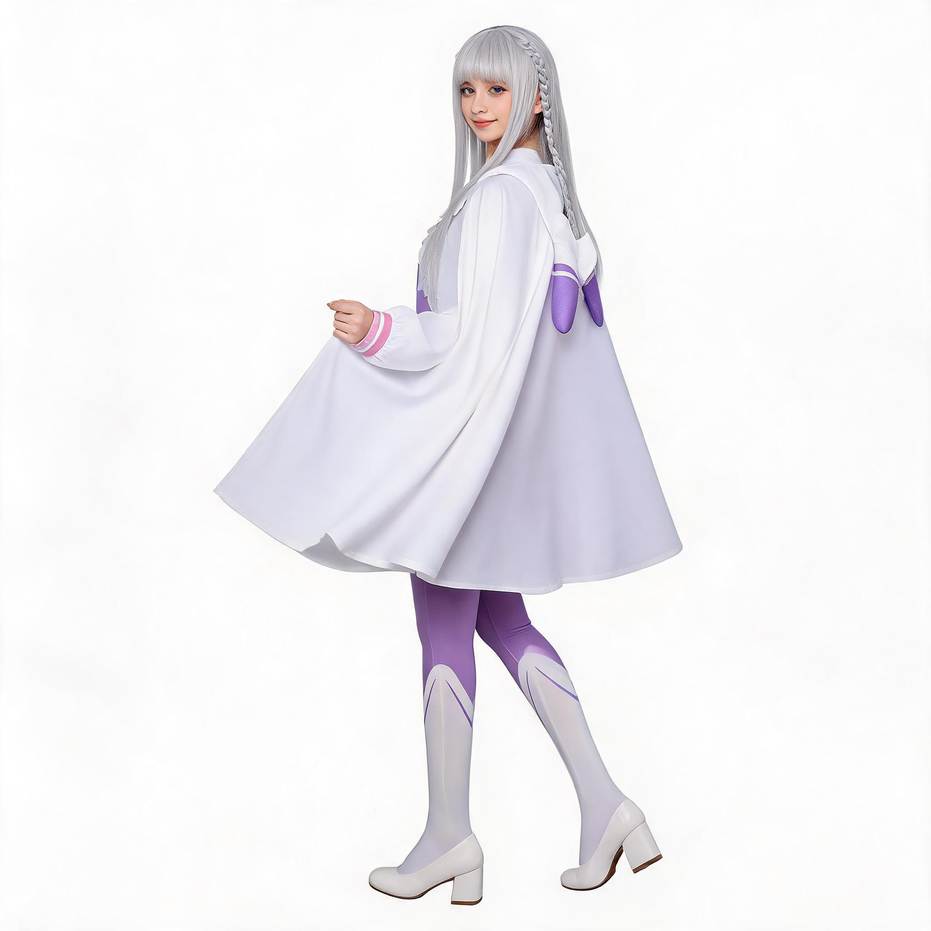 Emilia Cosplay Kostüm Peruk An - Anime Cosplay Re Zero incelemesi ve fiyatı