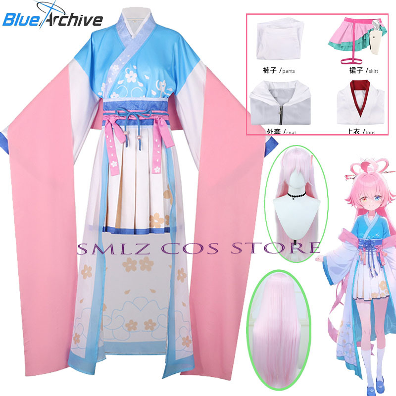 Oyun Mavi Arşiv Takanashi Hosh - Anime Cosplay Clothes incelemesi ve fiyatı