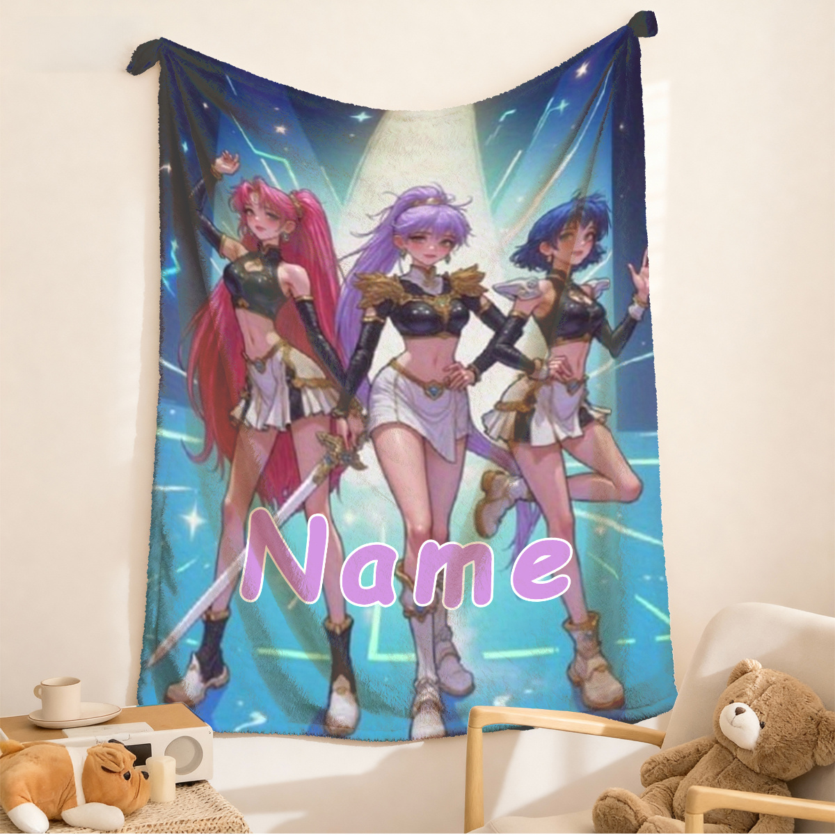 Kişiselleştirilmiş Anime Kız B - Anime Cosplay Girl Name incelemesi ve fiyatı