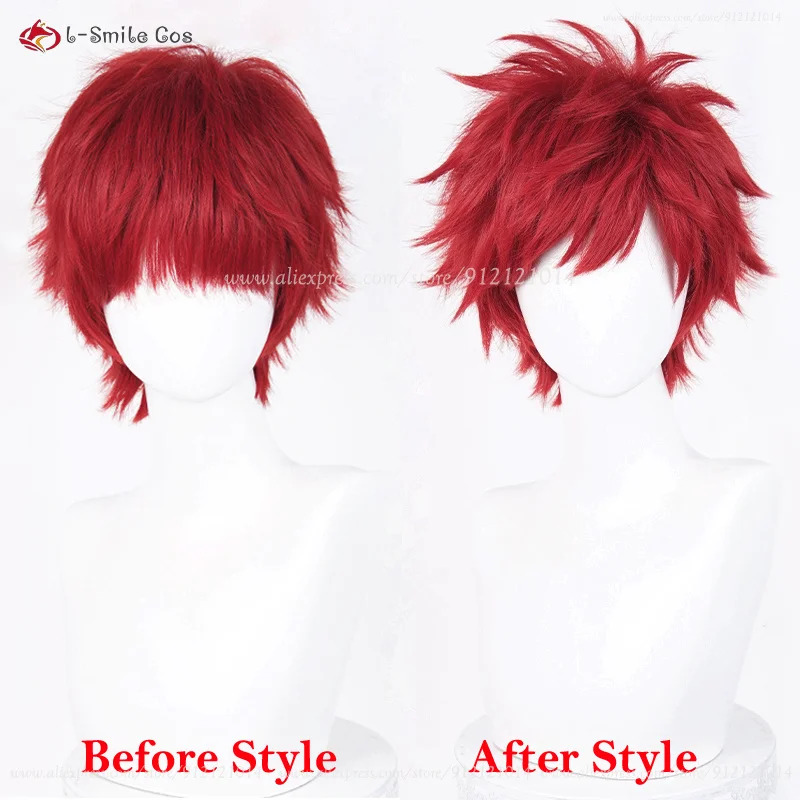 Anime Reinhard Van Astrea Cosp - Anime Cosplay Red Hair incelemesi ve fiyatı