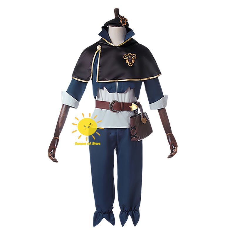 Anime Siyah Yonca Cosplay Asta - Anime Cosplay Male incelemesi ve fiyatı