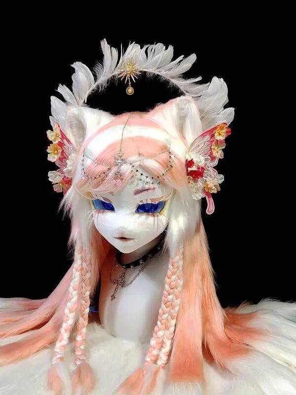 El Yapımı Kig Fursuit Başlığı, - Anime Cosplay With Mask incelemesi ve fiyatı